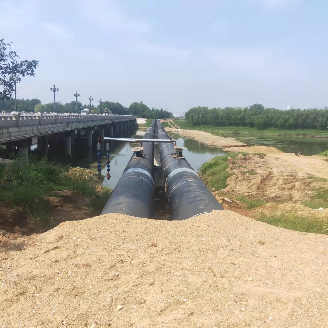 夏津输油管道清洗